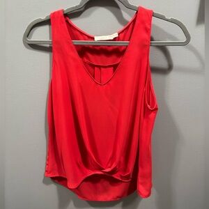 Lush Vibrant Red Tank Top